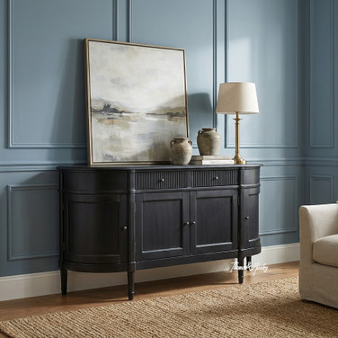 Louis Buffet 160cm - Black