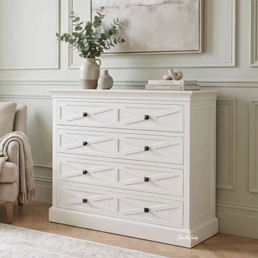 Fremont Chest of Drawers - White
