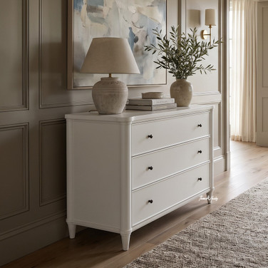 Brynmore 3 Drawer Chest - White
