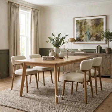 Lofthouse Dining Table in Natural Oak - 240cm