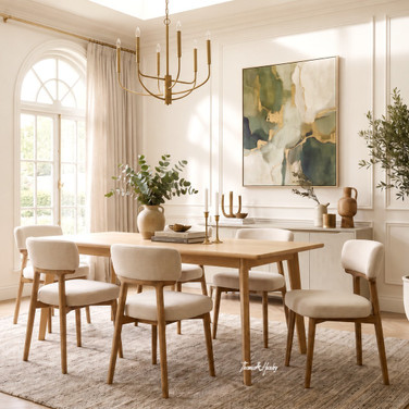 Lofthouse Dining Table in Natural Oak - 180cm
