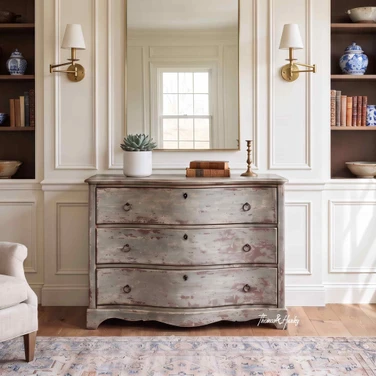 Ashworth 3 Drawer Bombe Chest