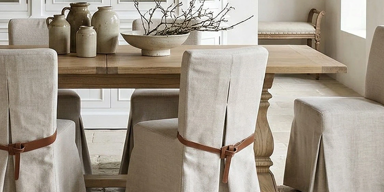 Fabric upholstered armchair
