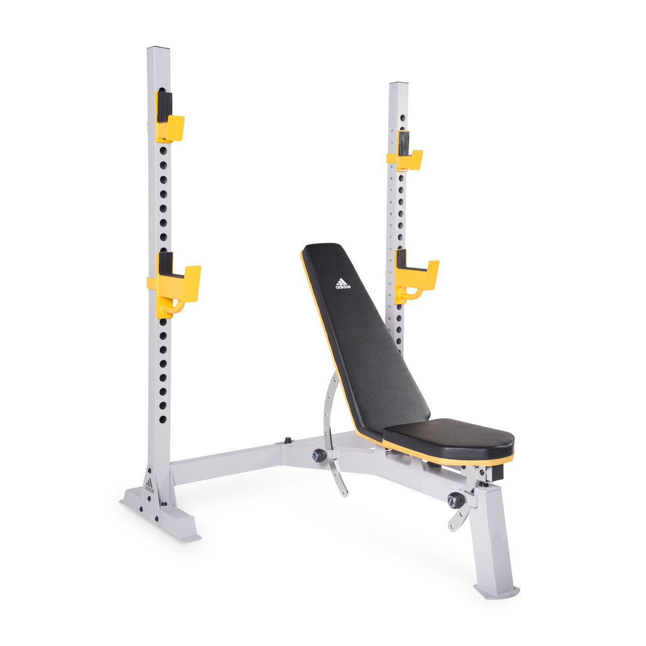 adidas fid utility bench with squat rack