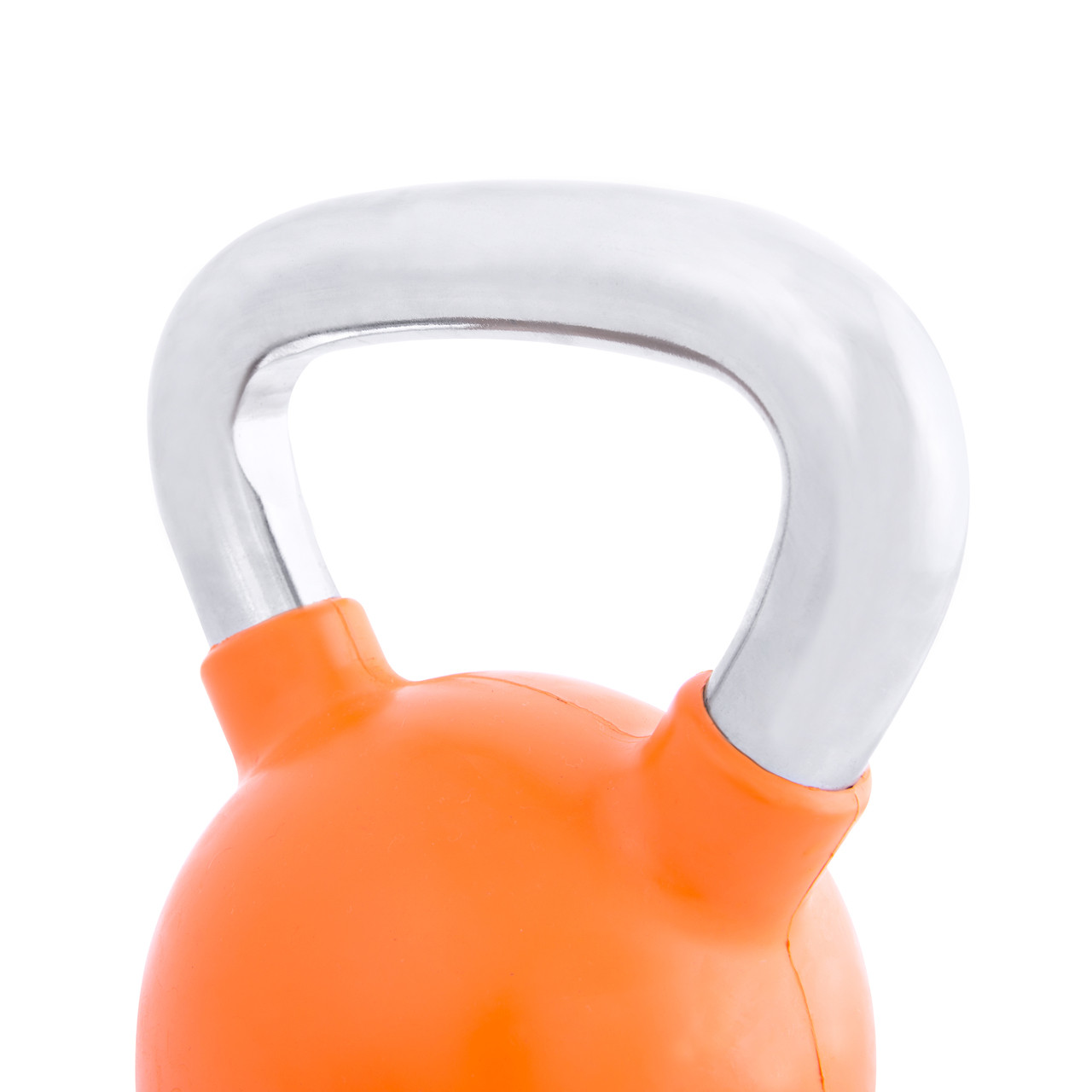 CAP Rubber Coated Kettlebell with Chrome Handle