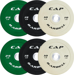 CAP Barbell Competition Olympic Bumper Plate Set CAP Barbell Competition Olympic Bumper Plate Set