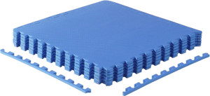 CAP Barbell Exercise Puzzle Mats Pack | 24" x 24" X 1/2" | T Pattern - Blue CAP Barbell Exercise Puzzle Mats Pack | 24" x 24" X 1/2" | T Pattern - Blue