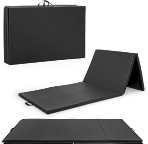 CAP Barbell 2-Inch Thick All Purpose Folding Anti Tear Exercise Training Aerobic Fitness Gym & Gymnastics Balance Mat | 10' x 4' CAP Barbell 2-Inch Thick All Purpose Folding Anti Tear Exercise Training Aerobic Fitness Gym & Gymnastics Balance Mat | 10' x 4'