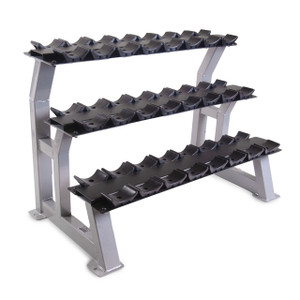 CAP 3-Tier Dumbbell Rack with Saddles, 44 in CAP 3-Tier Dumbbell Rack with Saddles, 44 in