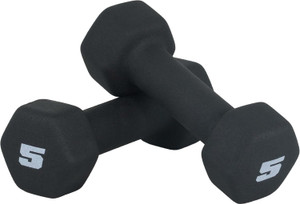 CAP Barbell Neoprene Coated Dumbbell Pair | Black CAP Barbell Neoprene Coated Dumbbell Pair | Black