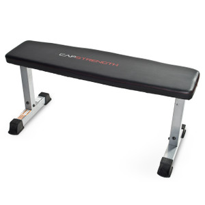 CAP Strength Flat Bench, Angled View CAP Strength Flat Bench, Angled View