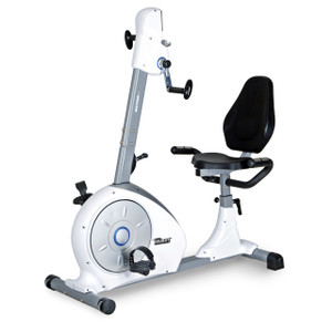 Velocity Exercise Dual Motion Recumbent Bike, Angled View Velocity Exercise Dual Motion Recumbent Bike, Angled View