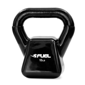 15 lb Fuel Pureformance Vinyl Dipped Cast Iron Kettlebell 15 lb Fuel Pureformance Vinyl Dipped Cast Iron Kettlebell
