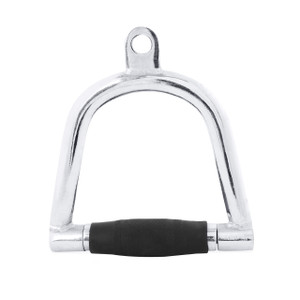 CAP Deluxe Single D Handle Bar With Rubber Handgrips CAP Deluxe Single D Handle Bar With Rubber Handgrips