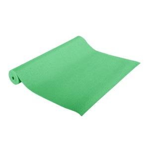 CAP Fitness Yoga Mat, Green, Rolled CAP Fitness Yoga Mat, Green, Rolled