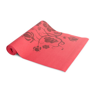 Red floral Tone Fitness Yoga Mat Red floral Tone Fitness Yoga Mat