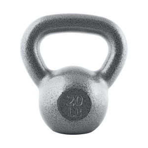 CAP Hammertone Cast Iron Kettlebell, Gray CAP Hammertone Cast Iron Kettlebell, Gray