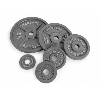 cheap barbell plates