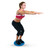Model balancing on Tone Fitness Balance Board