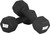 CAP Barbell Neoprene Coated Dumbbell Pair | Black