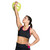 Model working out with the Tone Fitness PVC Coated Cement Kettlebell