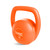 Tone Fitness PVC Coated Cement Kettlebell, Angled View