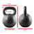 CAP Hammertone Cast Iron Kettlebell, 70 lb dimensions