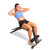 Model using CAP Flat/Incline/Decline Bench to workout abs
