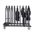 CAP Weighted Vest Storage Rack featuring weighted vests, Side View
