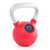 CAP Rubber Coated Kettlebell with Chrome Handle, Colored