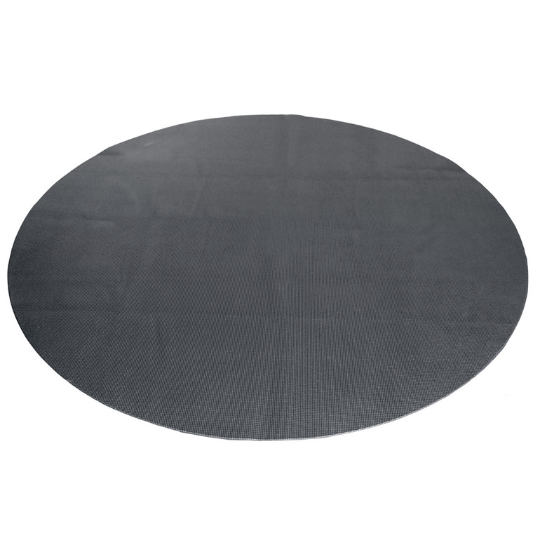 CAP Barbell Antimicrobial Multi-Use Round Activity Mat, Black, 5 ft