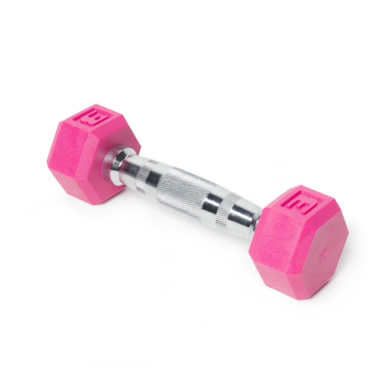 pink 10 lb dumbbells