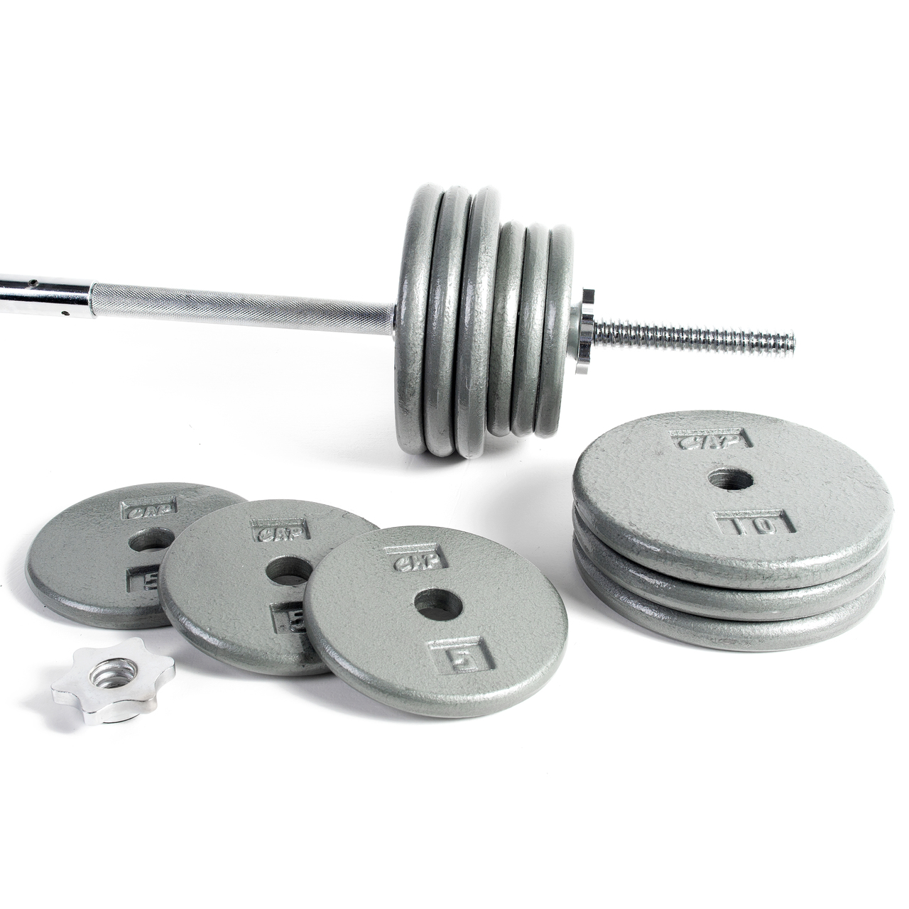 standard barbell weight set