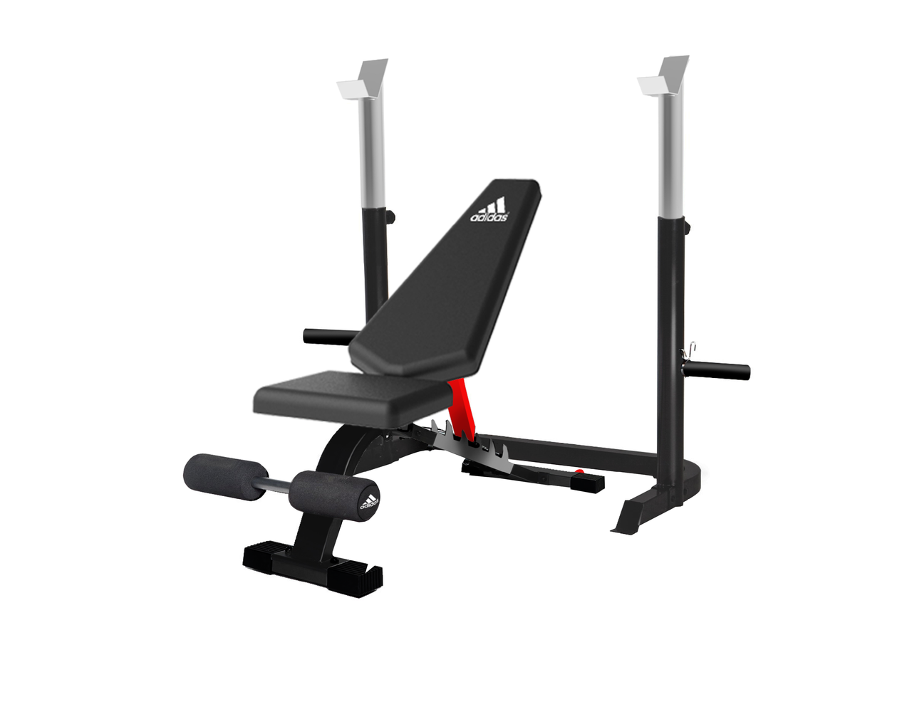 adidas fid utility bench with squat rack