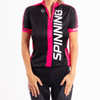 Spinning® Team Short Sleeve Unisex Cycling Jersey - Pink