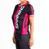 Spinning® Team Short Sleeve Unisex Cycling Jersey - Pink