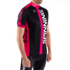Spinning® Team Short Sleeve Unisex Cycling Jersey - Pink