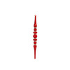 Raz 12" Red Jeweled Glass Finial Christmas Ornament 4324533 -4