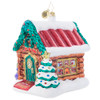 Christopher Radko Hidden Woods Hideaway Log Cabin Glass Christmas Ornament 1022049 -2