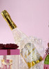 Raz Eric Cortina 12.5" Lighted Christmas Champagne Bottle Water Globe with Swirling Glitter4419269-2