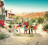 Department 56 Christmas Canyon Village The Deer and The Antelope Play 6014694 -5