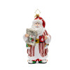 Christopher Radko Santa's Daily News Glass Christmas Ornament 1022489 -2