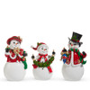 Raz 10" Festive Snow Family Christmas Decoration 4512149 -2