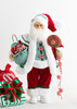 Raz 18" Peppermint Santa Christmas Figure 4515540