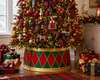 Raz 36" Metal Drum Tree Collar Christmas Tree Accessory 4525929-2