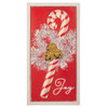 Raz 28" The Magic of Christmas Candy Cane Wall Sign 4559114 Raz 28" The Magic of Christmas Candy Cane Wall Sign 4559114
