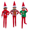 Elf On The Shelf Claus Couture Collection Festive Fun T-Shirt Outfit Set CCTEE3PK4