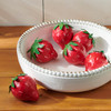 Raz 3" Bag of Paper Mache Strawberries Spring or Summer Decoration 4611223