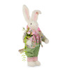 Raz 24" Mr. and Mrs. Bunny with Pink Accents Easter Decoration -2