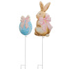 Raz 34" Hoppin' Into Easter Garden Stake Signs 4625905
